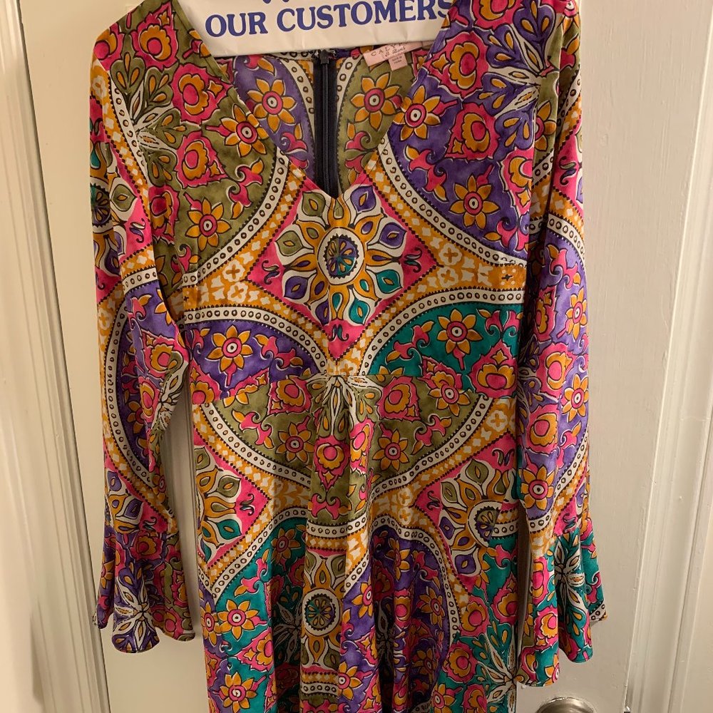 Calypso St Barth Patterned Dress, Size S